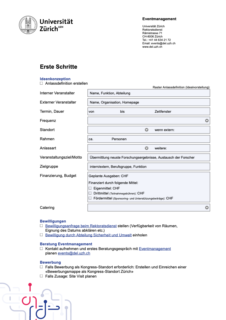 Checkliste Erste Schritte (PDF)